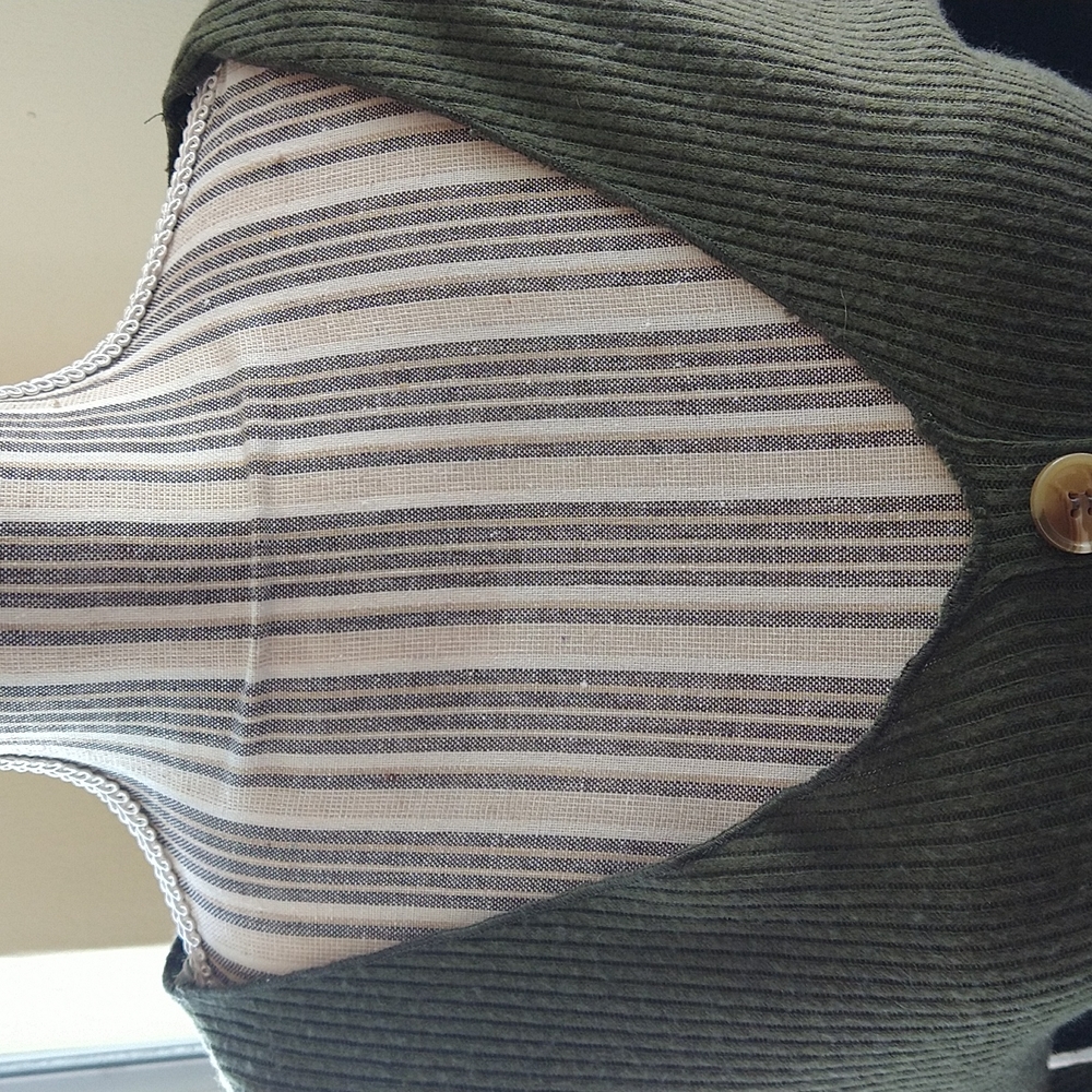 $8 or 3 for 15 dress/tunic olive green - Picture 3 of 9